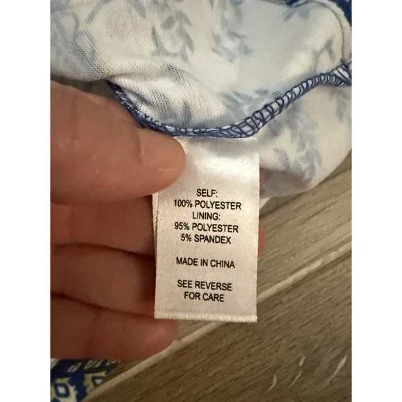 Cactus + Pearl LINED Tunic CAFTAN STYLE Top Blouse ATTACHED TANK Beads XXXL Plus - Picture 11 of 13